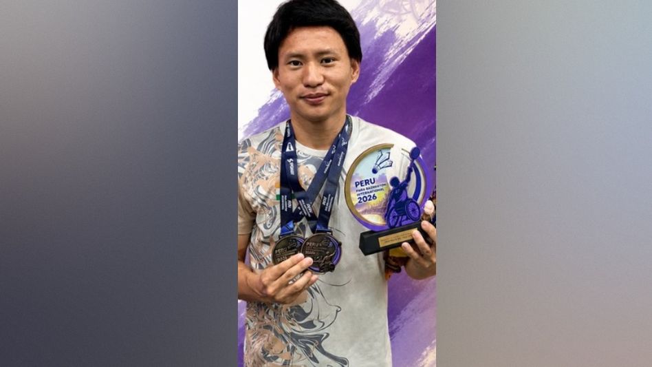 Arunachal para shuttler Biri Takar wins gold and bronze at BWF Para World Circuit in Peru Arunachal para shuttler Biri Takar wins gold and bronze at BWF Para World Circuit in Peru