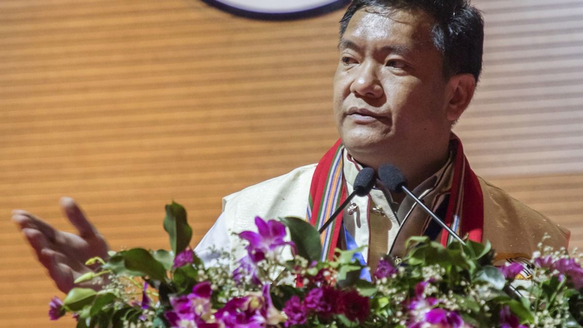 Photo: CM Pema Khandu (PTI)
