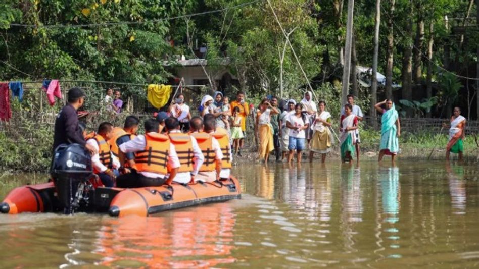 Assam floods: Death toll rises to 102 as 1.12 lakh remain affected across 7 districts Assam floods: Death toll rises to 102 as 1.12 lakh remain affected across 7 districts