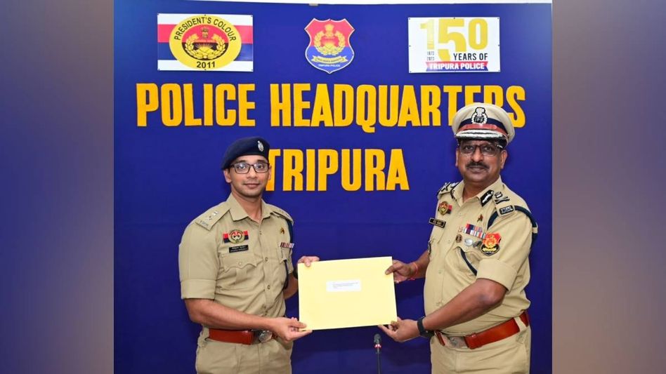 Tripura Police secures first position in country in NATGRID usage Tripura Police secures first position in country in NATGRID usage