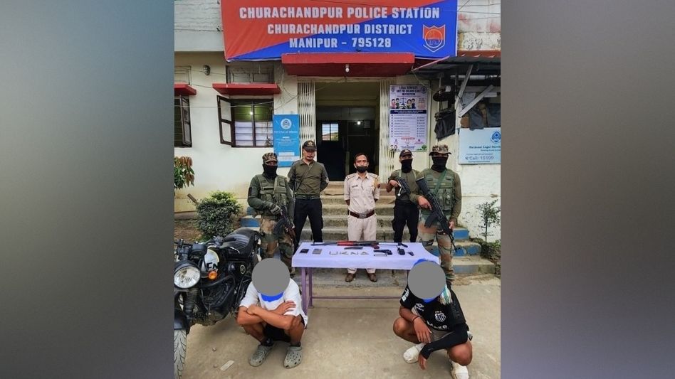 Two UKNA cadres apprehended in Manipur’s Churachandpur, arms and ammunition seized Two UKNA cadres apprehended in Manipur’s Churachandpur, arms and ammunition seized