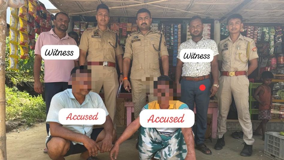 Two arrested with pistol, three live rounds in Assam's Nagaon ahead of Independence Day Two arrested with pistol, three live rounds in Assam's Nagaon ahead of Independence Day