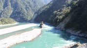 Vehicle plunges into Lohit River in Arunachal, one dead and six injured Vehicle plunges into Lohit River in Arunachal, one dead and six injured