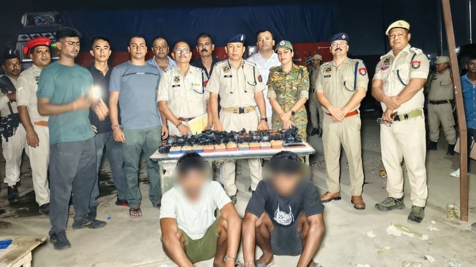 Guwahati Police seize drugs worth Rs 39.4 crore near ISBT, two arrested Guwahati Police seize drugs worth Rs 39.4 crore near ISBT, two arrested