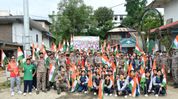 Amid conflict, CRPF and students join Tiranga rally in Manipur’s Kangpokpi Amid conflict, CRPF and students join Tiranga rally in Manipur’s Kangpokpi