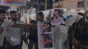 Assam: Protest breaks out in Silchar over alleged derogatory remarks against Netaji Subhas Chandra Bose Assam: Protest breaks out in Silchar over alleged derogatory remarks against Netaji Subhas Chandra Bose
