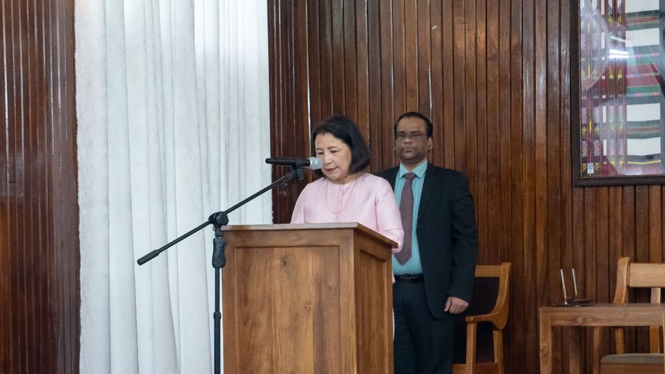 Retired IAS officer K Lalrinzuali takes oath as Mizoram Public Service Commission member Retired IAS officer K Lalrinzuali takes oath as Mizoram Public Service Commission member
