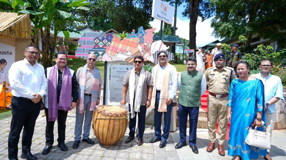 Meghalaya CM inaugurates Centre of Excellence for Eri weaving in Ri Bhoi Meghalaya CM inaugurates Centre of Excellence for Eri weaving in Ri Bhoi