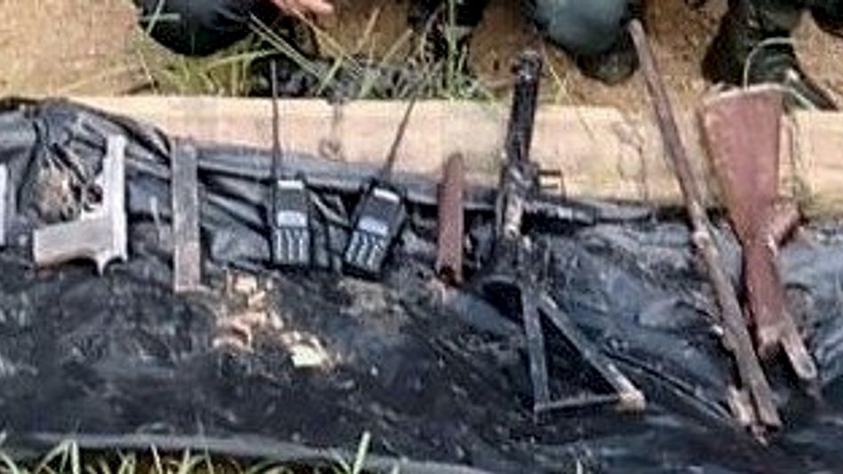 Manipur: Arms, ammunition recovered from Sehken-Khuga Dam area ahead of Independence Day Manipur: Arms, ammunition recovered from Sehken-Khuga Dam area ahead of Independence Day