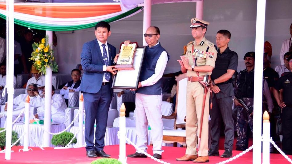 Manipur CM Yumnam Khemchand calls for mutual trust, justice and dignity on Independence Day Manipur CM Yumnam Khemchand calls for mutual trust, justice and dignity on Independence Day