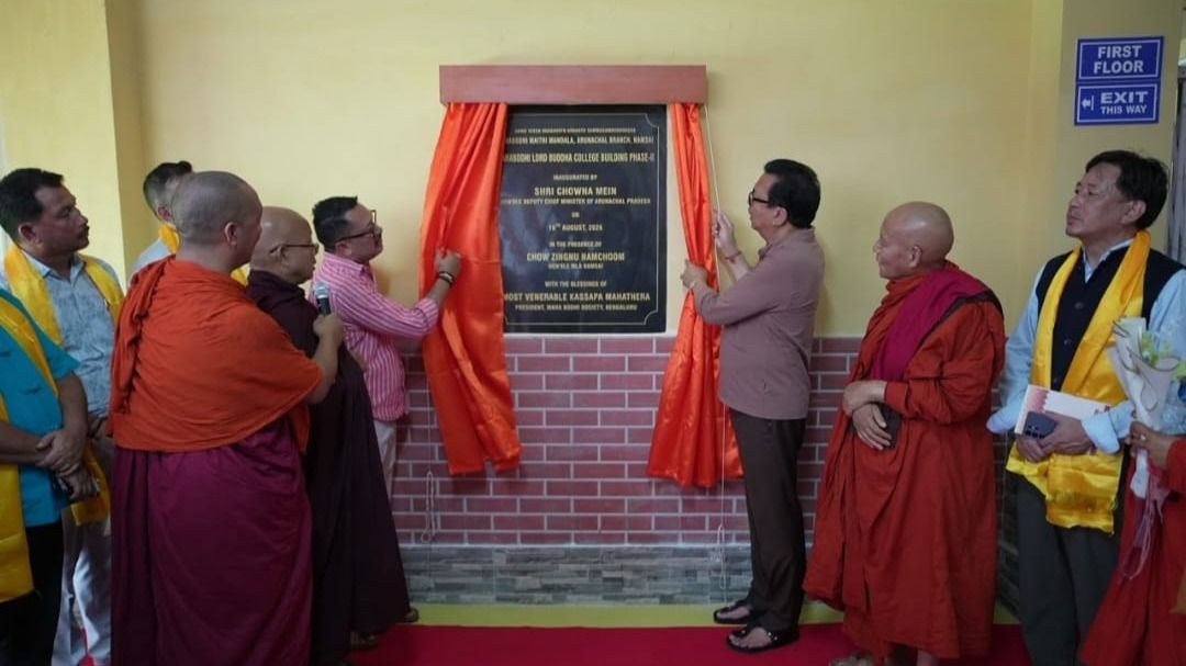 Arunachal: Mahabodhi Lord Buddha College inaugurates new buildings, boosting higher education infrastructure in Namsai