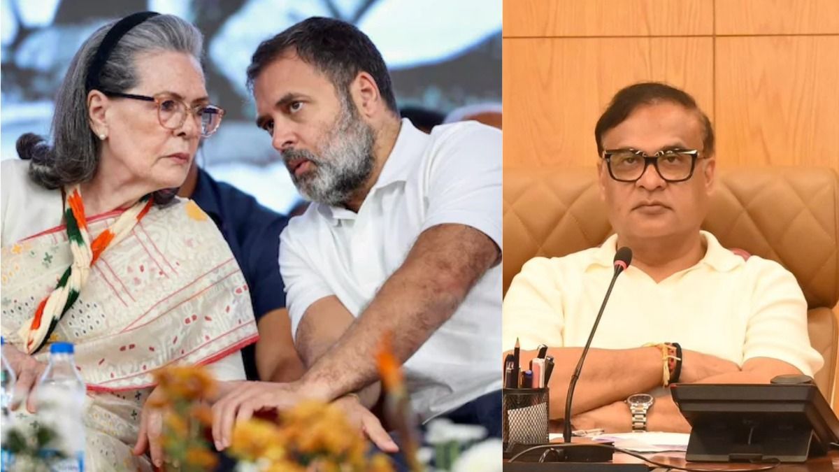 ‘Ma-Beta’ duo trying to create anarchy: Himanta Biswa Sarma on Sonia, Rahul