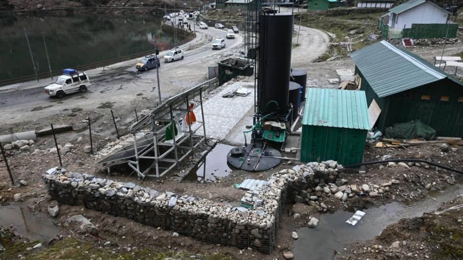 Indian Army commissions sewage treatment plant near Sikkim's Tsomgo Lake Indian Army commissions sewage treatment plant near Sikkim's Tsomgo Lake