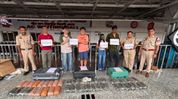 Three arrested with 55 kg cannabis at Guwahati Railway Station Three arrested with 55 kg cannabis at Guwahati Railway Station