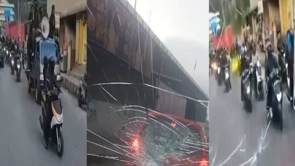 Meghalaya: KSU black-flag rally turns violent in Shillong, vehicles vandalised and people assaulted Meghalaya: KSU black-flag rally turns violent in Shillong, vehicles vandalised and people assaulted