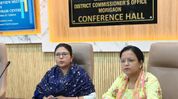 Assam's Morigaon DC reviews construction progress of Model Anganwadi Centre Assam's Morigaon DC reviews construction progress of Model Anganwadi Centre