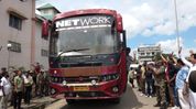 Imphal-Guwahati bus service resumes after early three years Imphal-Guwahati bus service resumes after early three years