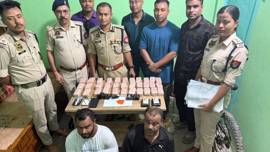 Assam: Cachar police seize 70,000 suspected yaba tablets, arrest two brothers Assam: Cachar police seize 70,000 suspected yaba tablets, arrest two brothers