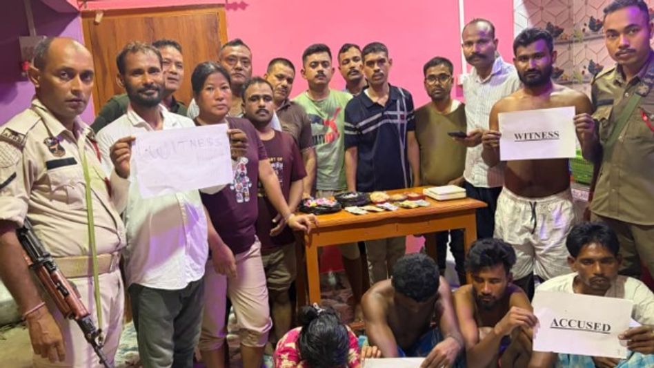 Four apprehended, suspected heroin seized in Assam's Nagarbera Four apprehended, suspected heroin seized in Assam's Nagarbera
