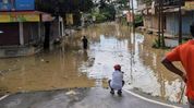 Heavy rain in hills triggers flooding in parts of Agartala, rescue operations intensified Heavy rain in hills triggers flooding in parts of Agartala, rescue operations intensified