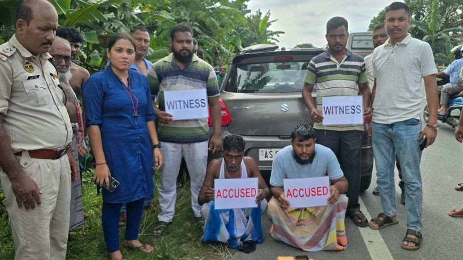 Assam's Nagaon Police arrest two alleged drug peddlers, seize 66 grams of heroin Assam's Nagaon Police arrest two alleged drug peddlers, seize 66 grams of heroin