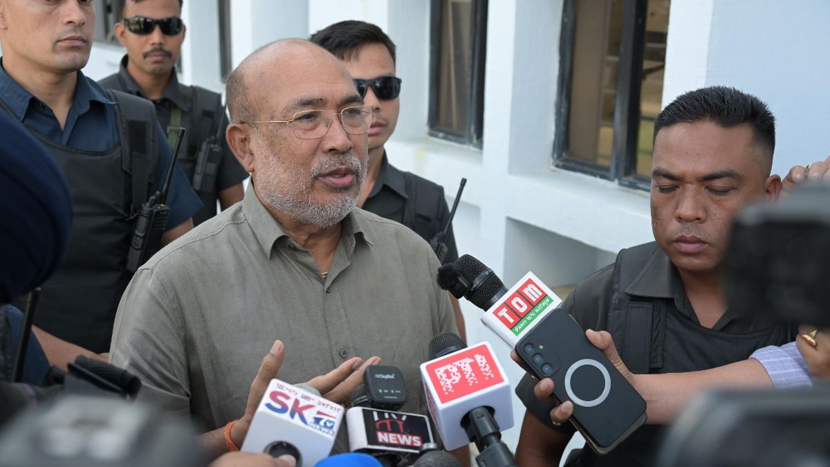 Former Manipur Chief Minister N. Biren Singh