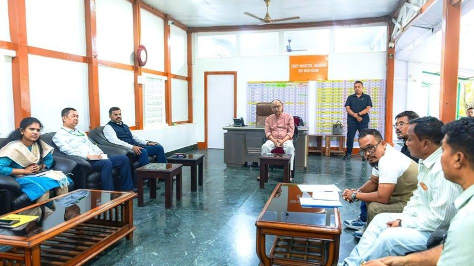 Manipur CM meets IDPs, reviews relief camp and village concerns Manipur CM meets IDPs, reviews relief camp and village concerns
