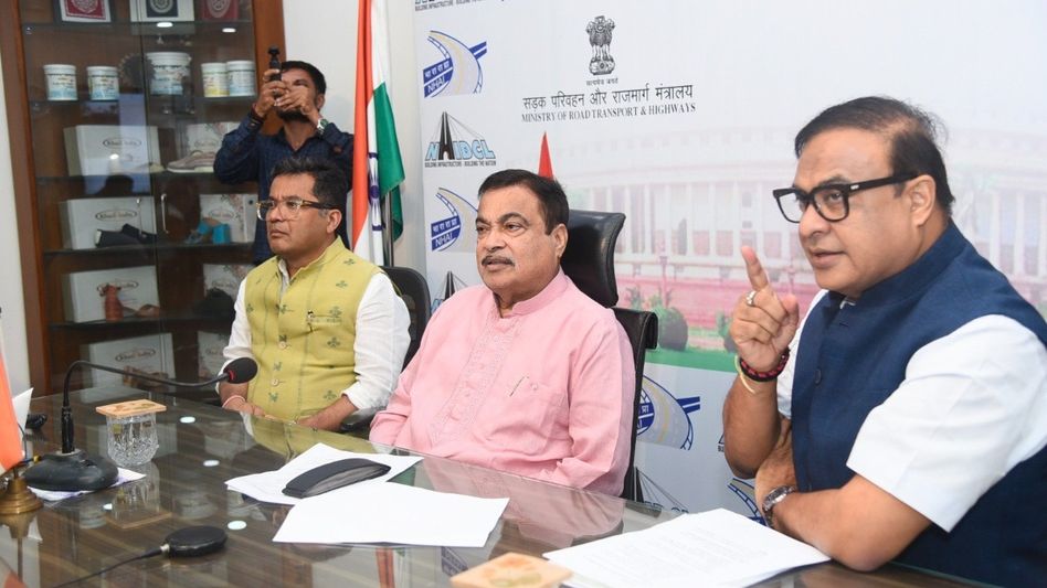 Assam CM seeks fast repair of flood-hit highways in meeting with Gadkari Assam CM seeks fast repair of flood-hit highways in meeting with Gadkari