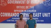 Two SOREPA members arrested for alleged extortion attempt in Manipur's Imphal East Two SOREPA members arrested for alleged extortion attempt in Manipur's Imphal East