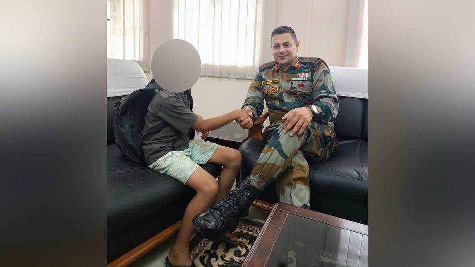 Missing Dimapur boy rescued in Agartala by Assam Rifles Missing Dimapur boy rescued in Agartala by Assam Rifles