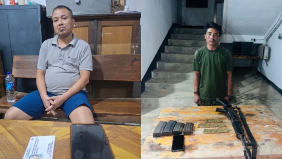 Two insurgent cadres arrested in separate operations in Manipur, weapons recovered Two insurgent cadres arrested in separate operations in Manipur, weapons recovered