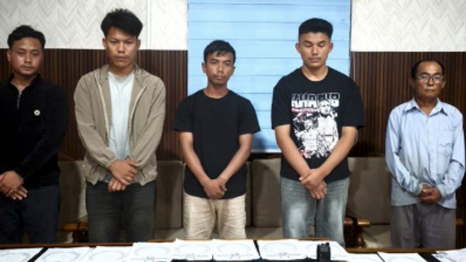 Six UPPK cadres arrested in Manipur over alleged extortion, kidnapping Six UPPK cadres arrested in Manipur over alleged extortion, kidnapping