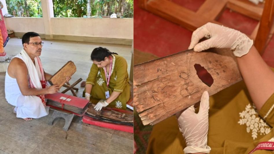 Assam floods: Govt teams reach Satras to safeguard, digitise rare manuscripts Assam floods: Govt teams reach Satras to safeguard, digitise rare manuscripts