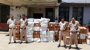 Nagaland police seize 19,760 suspected codeine cough syrup bottles in Dimapur raid Nagaland police seize 19,760 suspected codeine cough syrup bottles in Dimapur raid