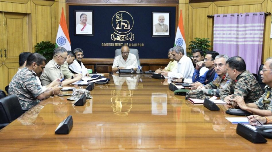 Manipur CM condemns IT road killings, chairs high-level security meeting Manipur CM condemns IT road killings, chairs high-level security meeting