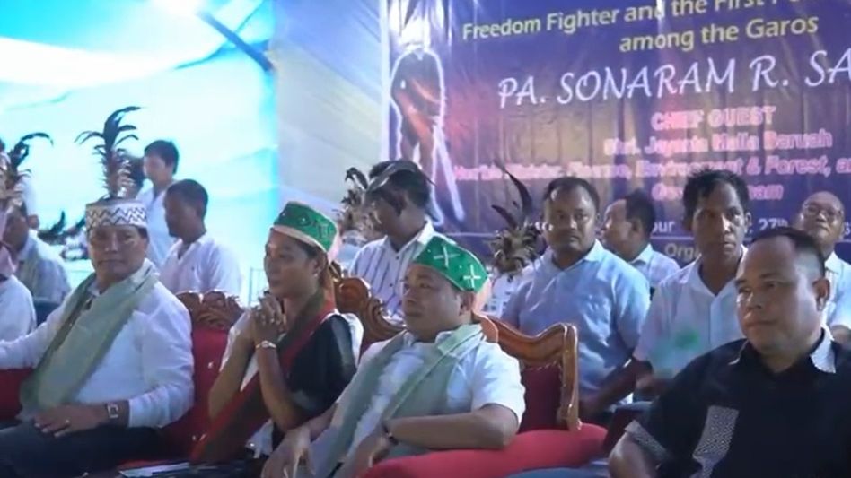 Pa Sonaram R. Sangma remembered on 110th death anniversary in Assam's Goalpara Pa Sonaram R. Sangma remembered on 110th death anniversary in Assam's Goalpara