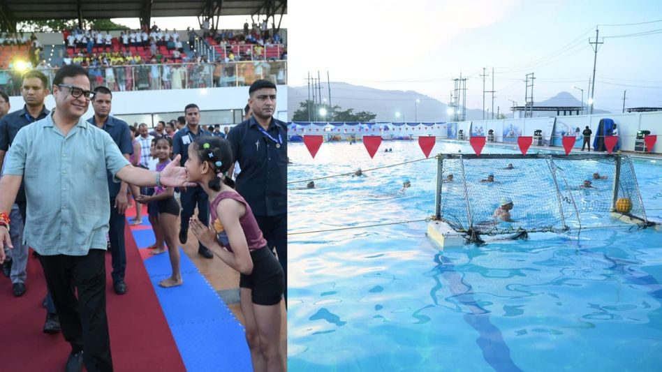 Guwahati gets Olympic-sized swimming complex as Assam steps up sports push Guwahati gets Olympic-sized swimming complex as Assam steps up sports push