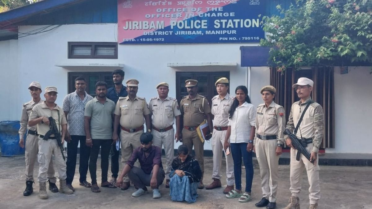 Two accused wanted in Tamil Nadu case arrested in Manipur’s Jiribam