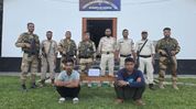 Manipur Police arrest two drug peddlers, recover weapons and explosives in Bishnupur Manipur Police arrest two drug peddlers, recover weapons and explosives in Bishnupur