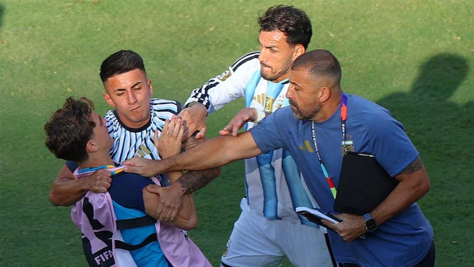 ‘Gavi punched me’: Argentina midfielder Leandro Paredes calls 10-match ban ‘excessive’ after World Cup final ‘Gavi punched me’: Argentina midfielder Leandro Paredes calls 10-match ban ‘excessive’ after World Cup final
