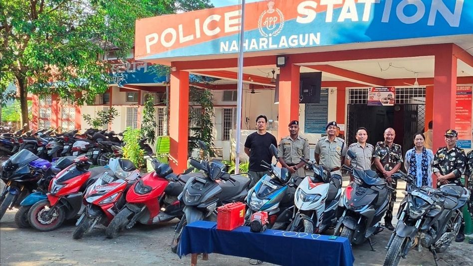 Arunachal: Naharlagun police recover 12 two-wheelers, gold and silver ornaments in theft probe Arunachal: Naharlagun police recover 12 two-wheelers, gold and silver ornaments in theft probe