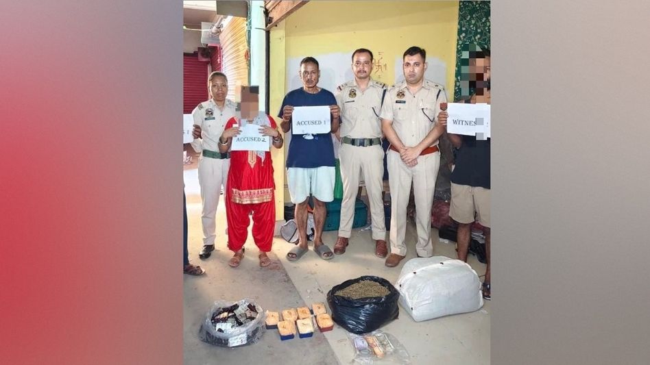 Major drug haul busted in Guwahati's Basistha; two peddlers arrested Major drug haul busted in Guwahati's Basistha; two peddlers arrested