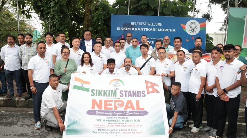 Sikkim launches ‘Sikkim for Nepal’ relief mission for flood and landslide victims Sikkim launches ‘Sikkim for Nepal’ relief mission for flood and landslide victims