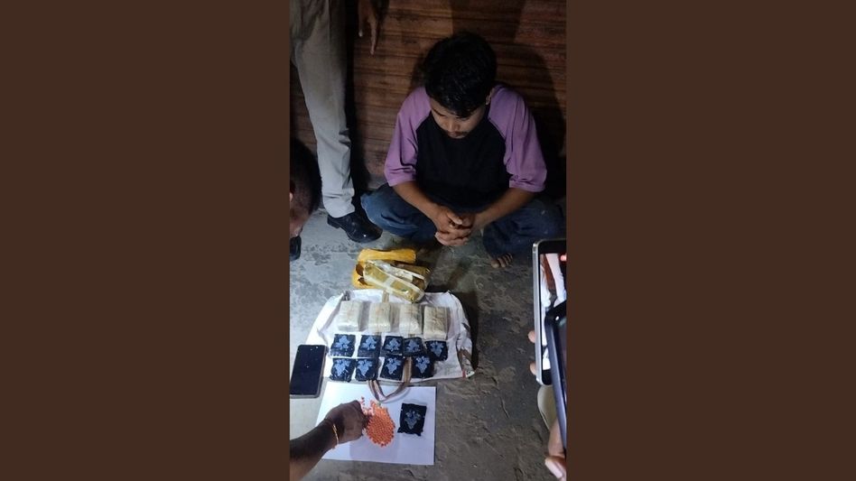 Assam Rifles seize 9,500 Yaba tablets worth Rs 38 lakh in Tripura, one held Assam Rifles seize 9,500 Yaba tablets worth Rs 38 lakh in Tripura, one held