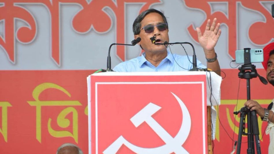 Tripura witnessing ‘mafia raj, commission raj’ under BJP rule, alleges LoP Jitendra Chaudhury Tripura witnessing ‘mafia raj, commission raj’ under BJP rule, alleges LoP Jitendra Chaudhury
