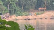 Illegal sand mining threatens Kulsi River, endangered dolphins in Assam Illegal sand mining threatens Kulsi River, endangered dolphins in Assam