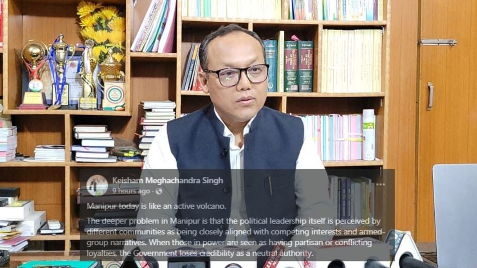 ‘Manipur is an active volcano’: Congress leader calls for government above community interests ‘Manipur is an active volcano’: Congress leader calls for government above community interests