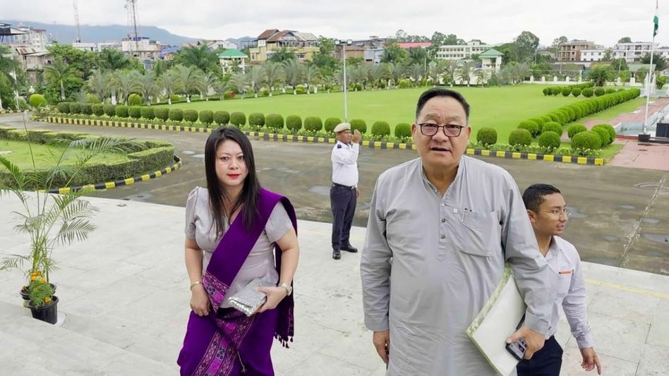 Two Kuki MLAs return to Manipur Assembly in person after over three years Two Kuki MLAs return to Manipur Assembly in person after over three years