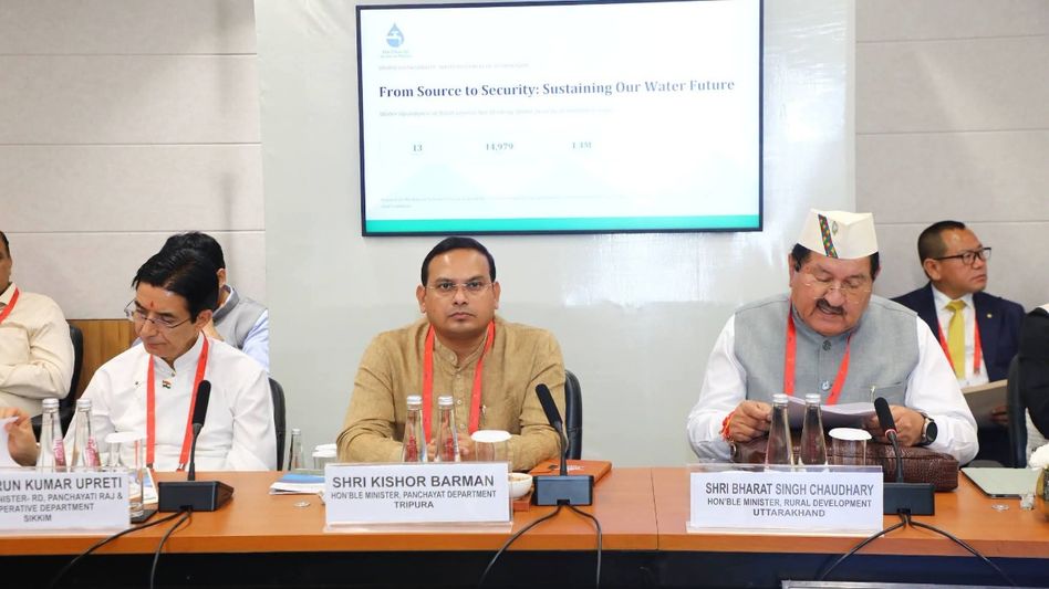 Tripura pushes sustainable water management at national summit Tripura pushes sustainable water management at national summit