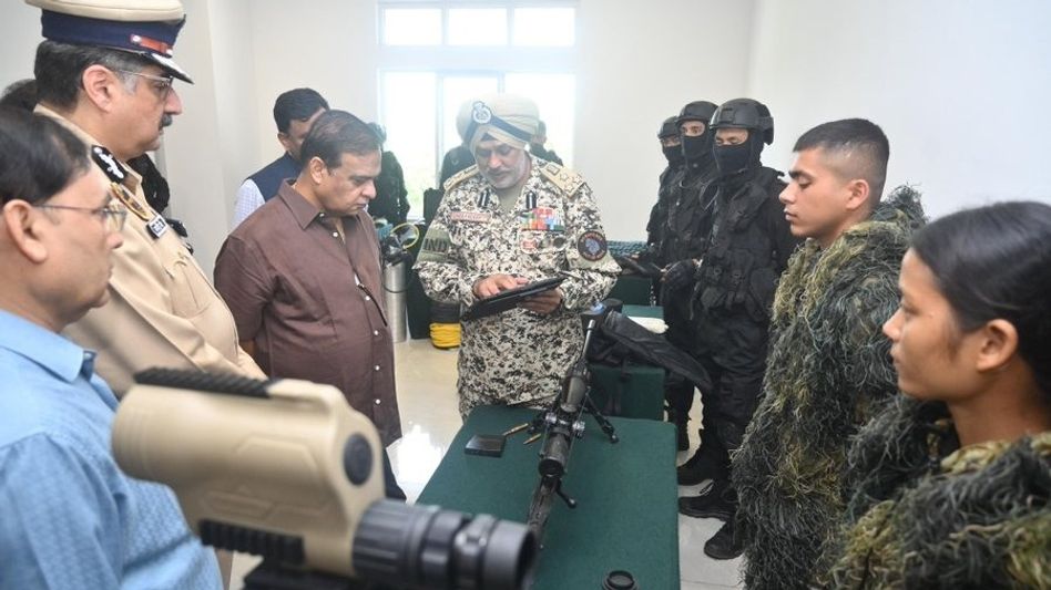 Assam CM reviews infrastructure upgrade at Lachit Barphukan Police Academy in Golaghat Assam CM reviews infrastructure upgrade at Lachit Barphukan Police Academy in Golaghat